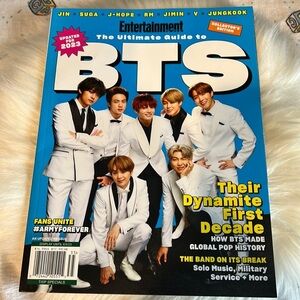 Entertainment weekly magazine BTS